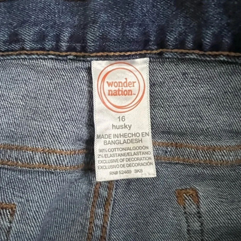 Wonder Nation big boy denim jeans